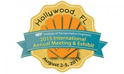 Logo for the 2015 ITE Annual Meeting and Exhibit in Hollywood, Florida.