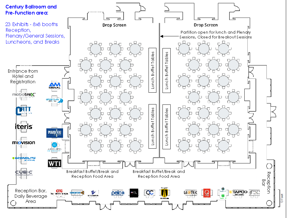 Exhibitor Layout & List TexITE